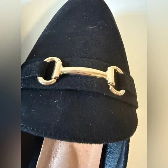 SHEIN Women Wide Fit Metal Decor Flat Mules - 9 - Picture 3 of 7